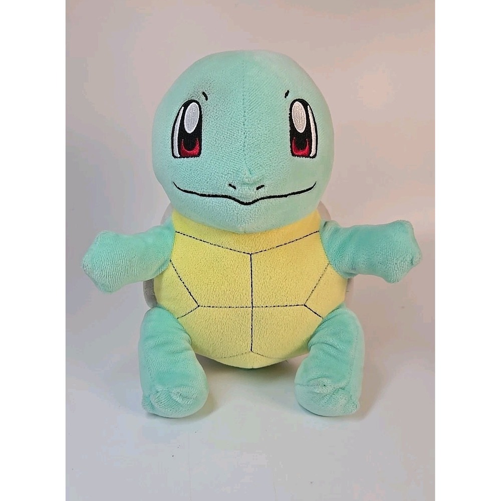 Squirtle Plush Official Licensed Pokemon Stuffed Doll Toy‎ New Authentic 10"